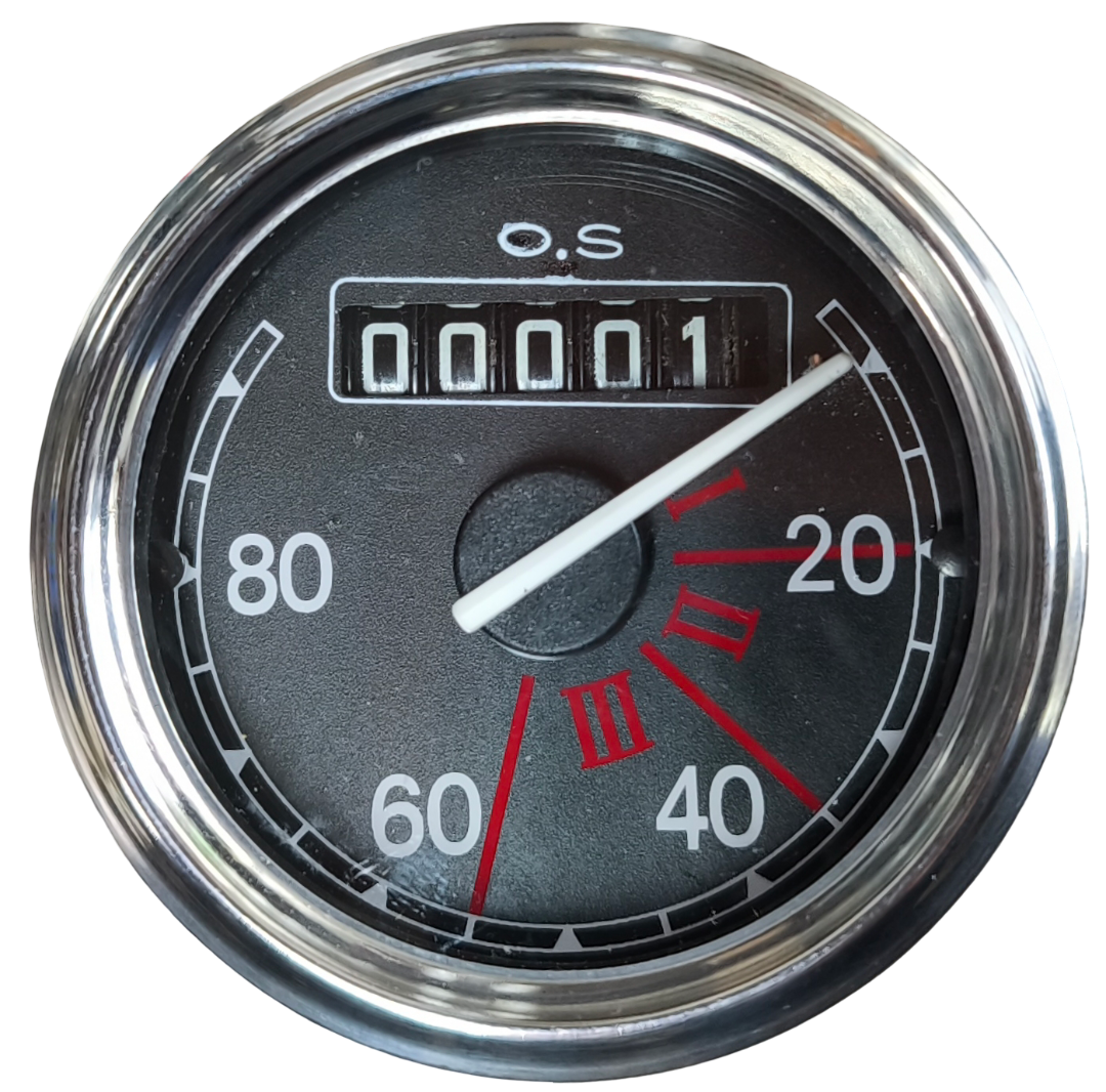Tachometer/Kilometerzähler. Citroën 2CV OS