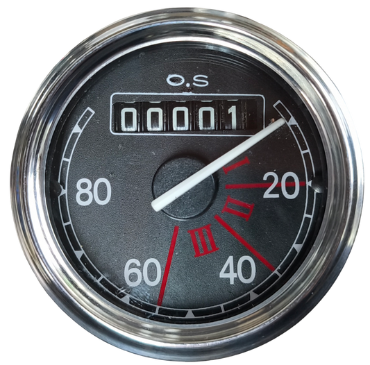Tachometer/Kilometerzähler. Citroën 2CV OS