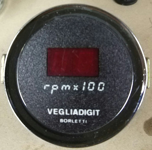 Tachometer/Rev Counter Seat 124 Vegliadigit Borletti 30C