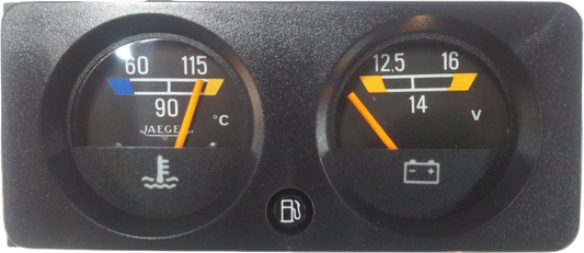 Renault Thermometer und Voltmeter