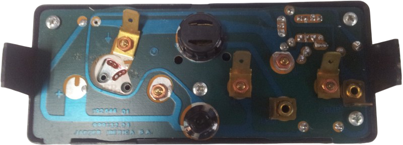 Renault Thermometer and Voltmeter