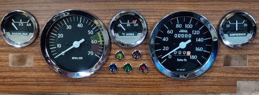 Renault 8 -TS Instrument Panel