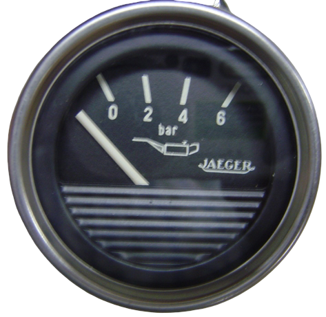 Manómetro. Reloj presión aceite Jaeger 6 bar