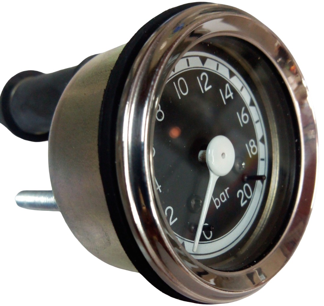 Manómetro. Reloj presión aceite 20 bar