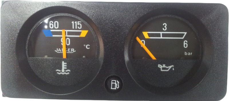Termómetro y manómetro Renault