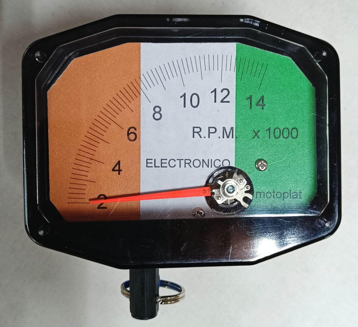 Cuentarrevoluciones cuentavueltas Motoplat Bandera de Irlanda 0-14000 rpm por inducción