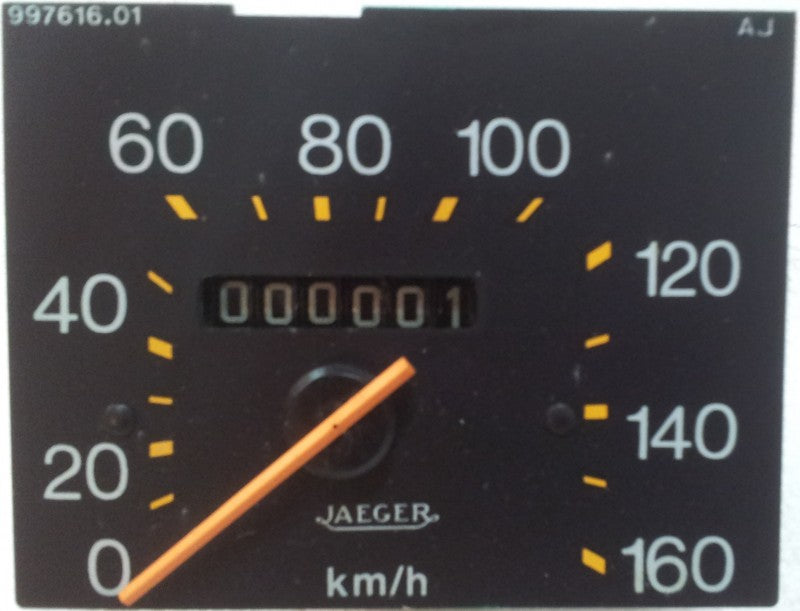 Speedometer/odometer. Renault 7, year 1979