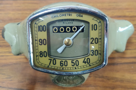 Tachometer/Kilometerzähler. Vespa Faro Bajo A.Rolle Milano original