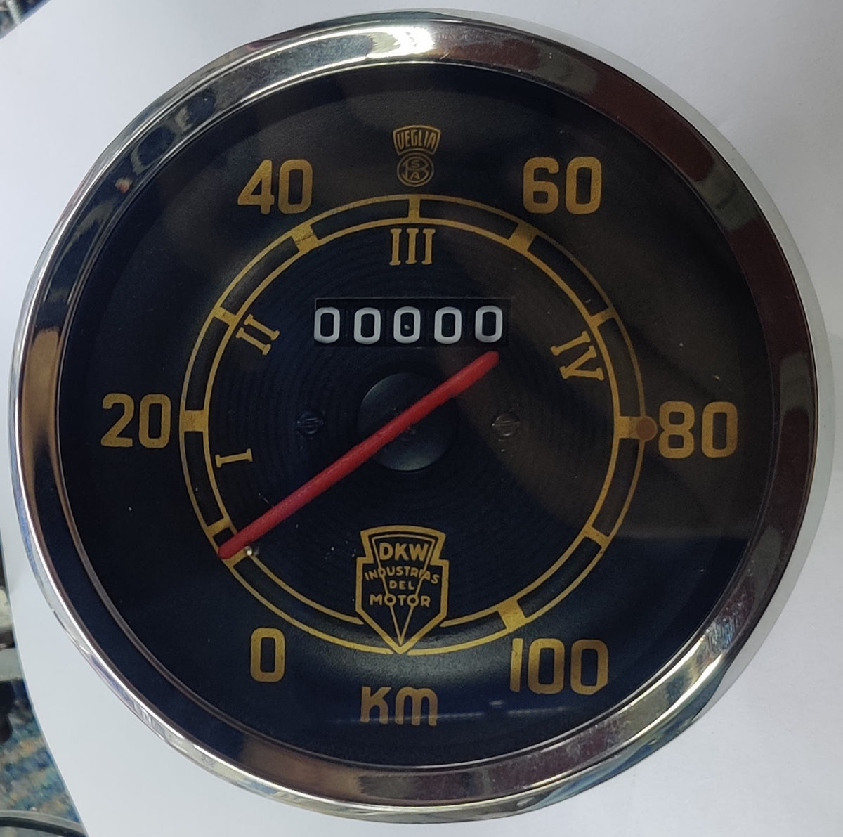 Speedometer/odometer. DKW Imosa
