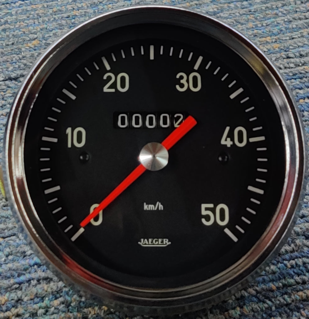 Speedometer/odometer. Truck or bus