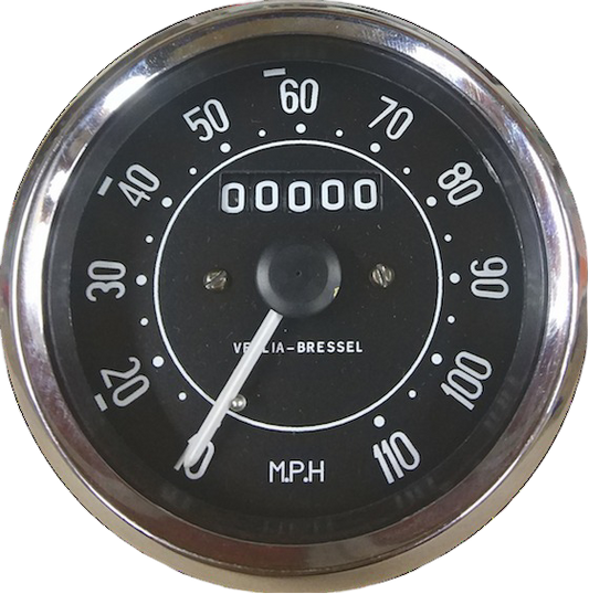 Bultaco Metralla MKII Veglia Tachometer/Kilometerzähler