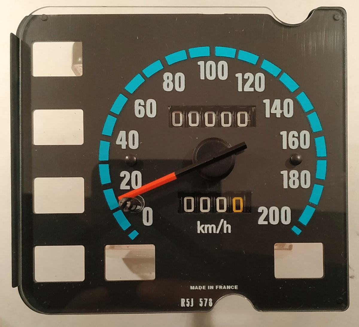 Speedometer/odometer. Renault 5 Cup