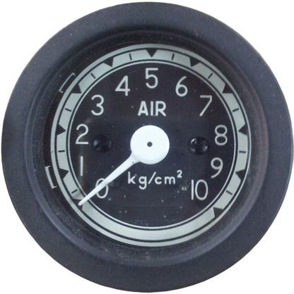Manometer. Manometer 52 mm 0–10 kg/cm²