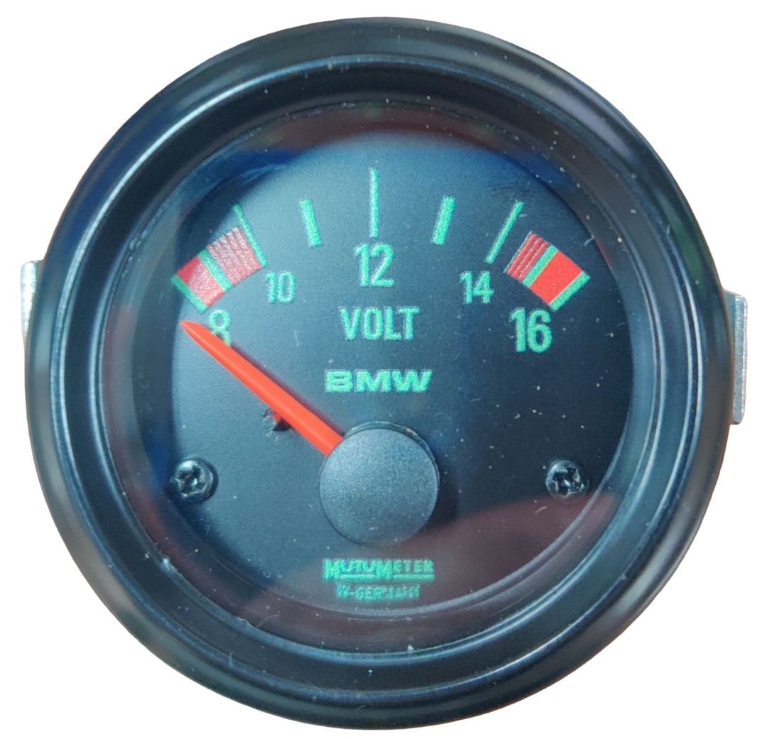 BMW VDO 52mm 12V Voltmeter