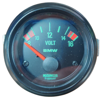 BMW VDO 52mm 12V Voltmeter