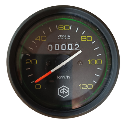 Genuine restored Vespa P125x, P150x, P200e, NV speedometer