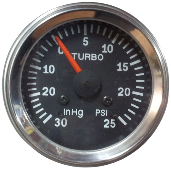 Pressure gauge. Turbo pressure gauge