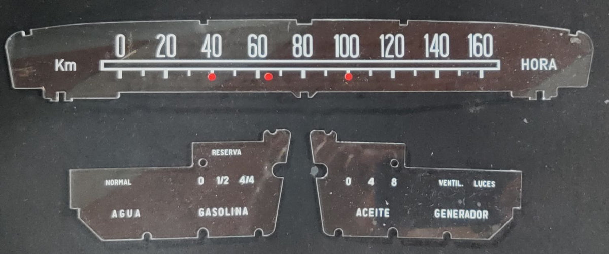 Esfera carátula velocímetro SEAT 1500