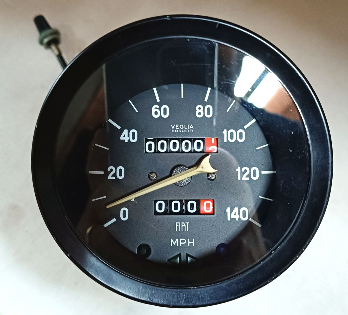 Fiat 124 Spider Tachometer/Kilometerzähler