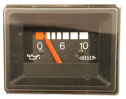 Jaeger oil pressure gauge.