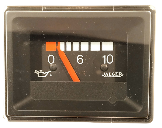 Jaeger oil pressure gauge.