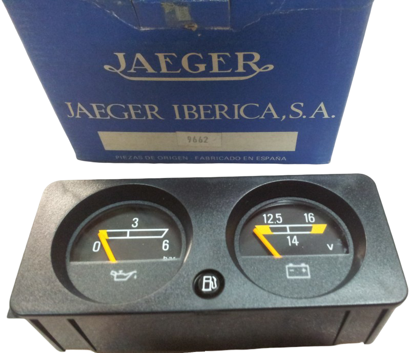 Renault Druckmesser und Voltmeter