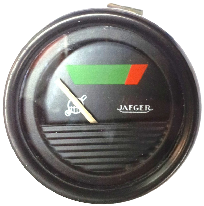 Jaeger 24V Temperaturthermometer-Uhr