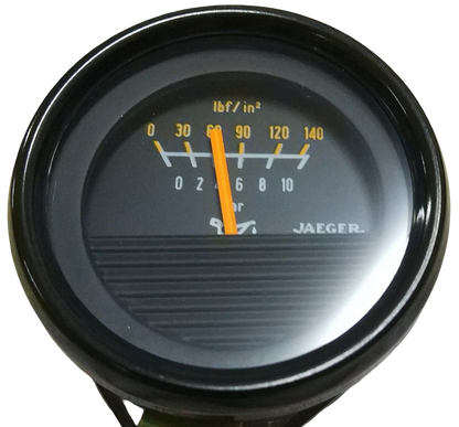 Manómetro. Reloj presión aceite Jaeger 10 bar