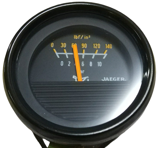 Manómetro. Reloj presión aceite Jaeger 10 bar