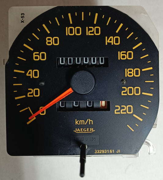 Speedometer/odometer. Renault 19