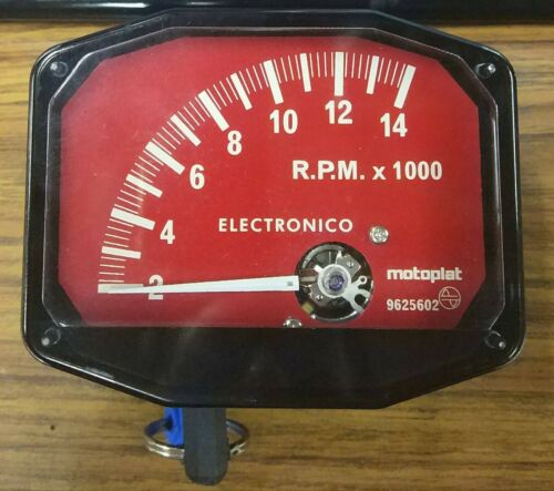 Tachometer Motoplat Red 0-14000 rpm by induction