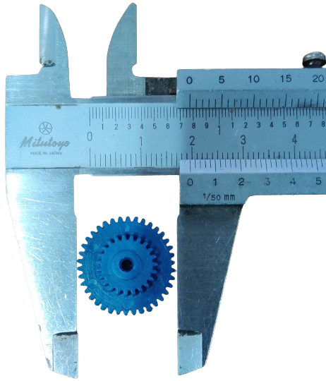Pinion 38X23 teeth