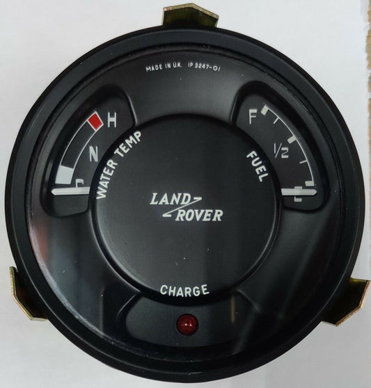 Land Rover 88 109 Wasser- und Kraftstofftemperaturanzeige