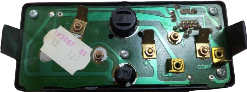 Renault Druckmesser und Voltmeter