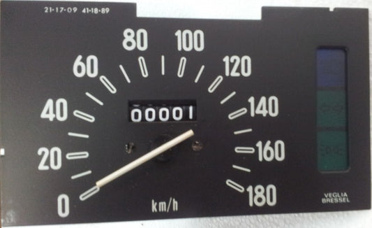 Geschwindigkeitsmesser/Kilometerzähler. Seat 127 Fura Veglia