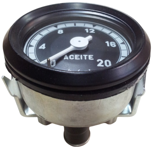 Oil pressure gauge. 60mm 0-20 kg/cm2 WALKER VDO AVIS
