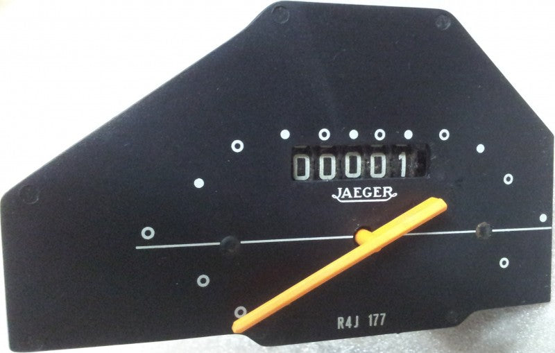 Speedometer/odometer. Renault 4L