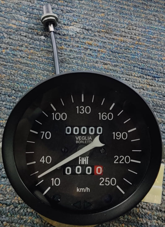 Tachometer/Kilometerzähler. Fiat Dino 2400 Sport / Coupé