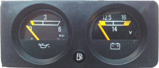 Renault Druckmesser und Voltmeter