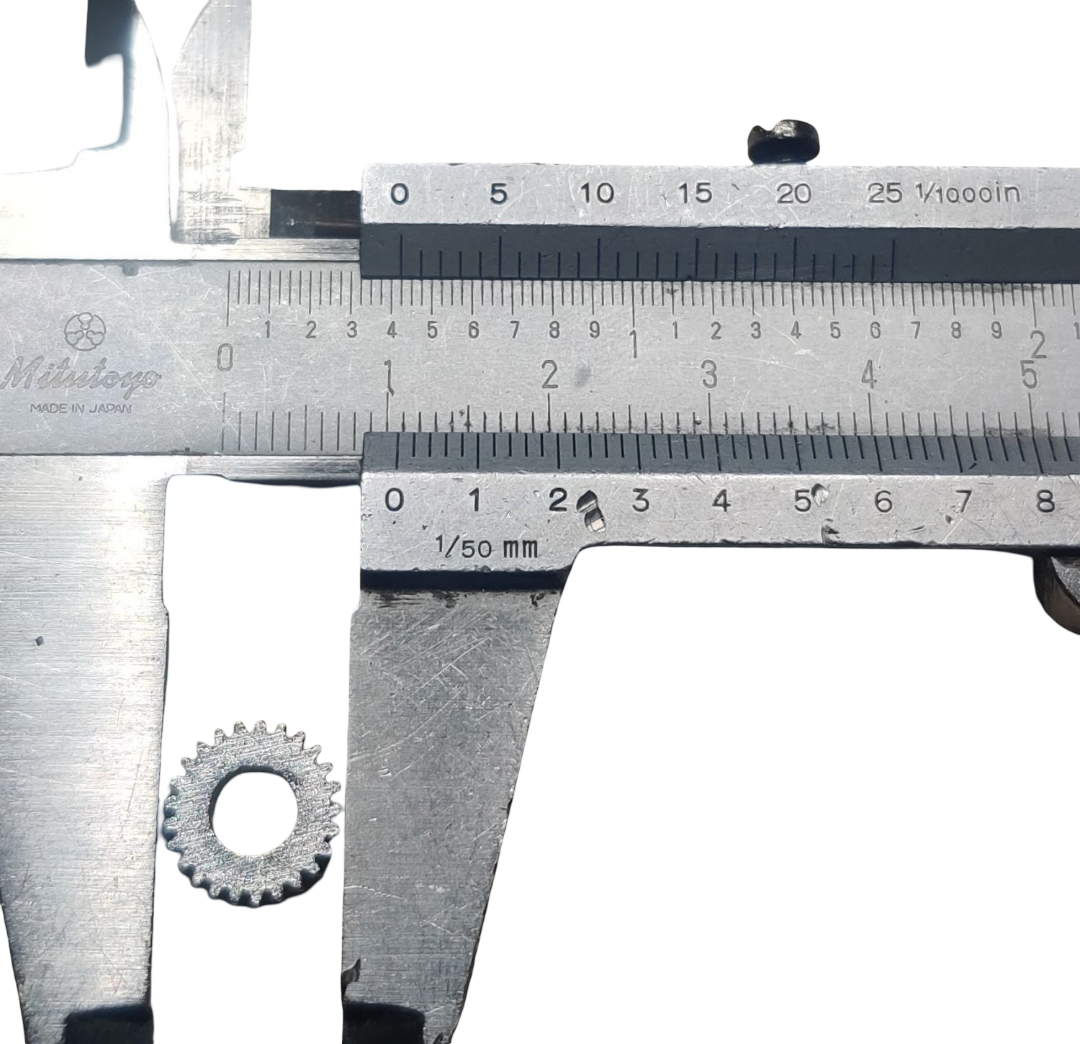 Z25-Ritzel. 25 Zähne für Smiths-Jaeger-Tachometer.