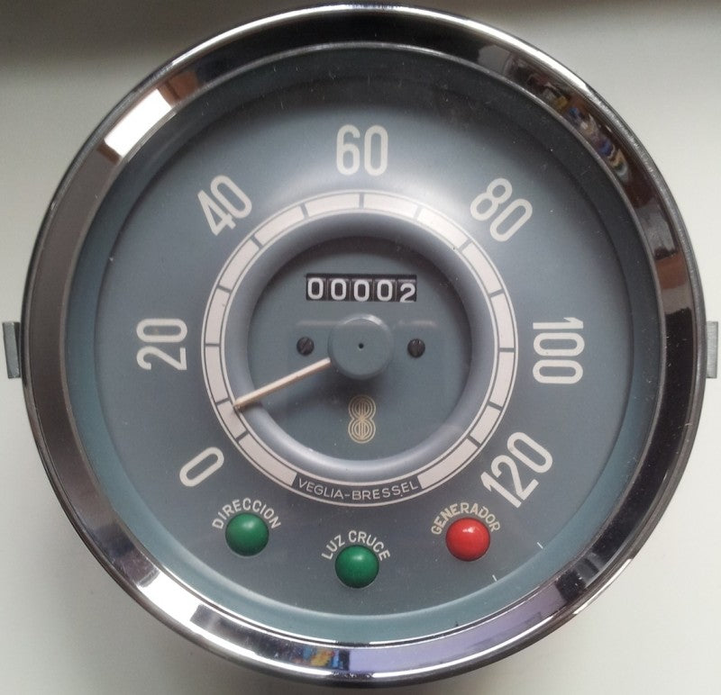 Speedometer/odometer. Barreiros