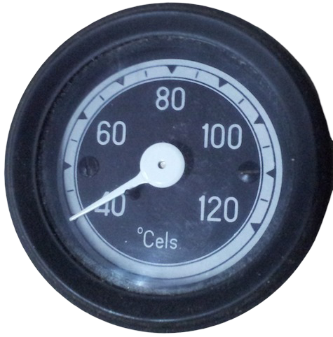 52-mm-Temperaturanzeige