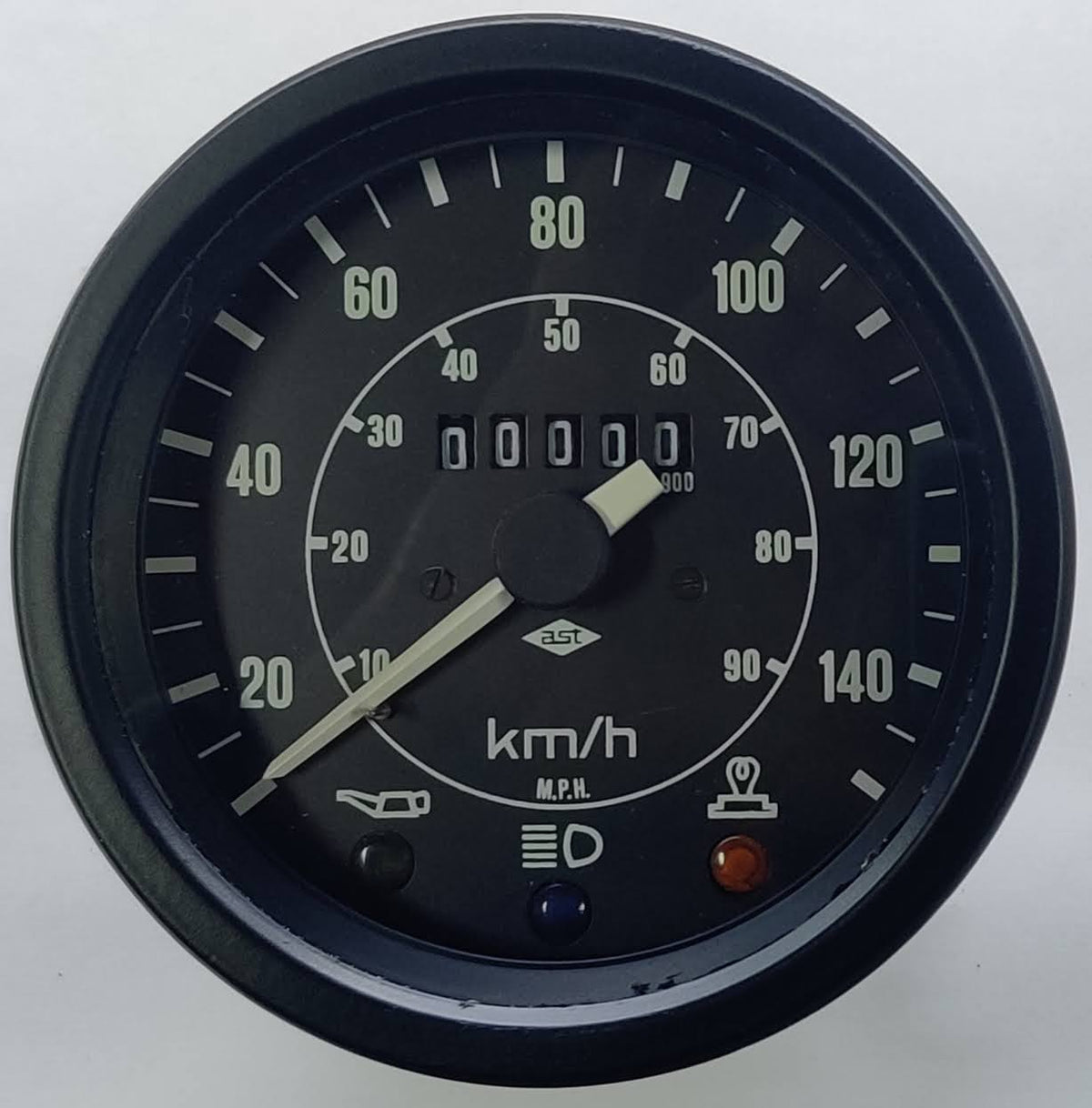Geschwindigkeitsmesser/Kilometerzähler. Land Rover Serie III