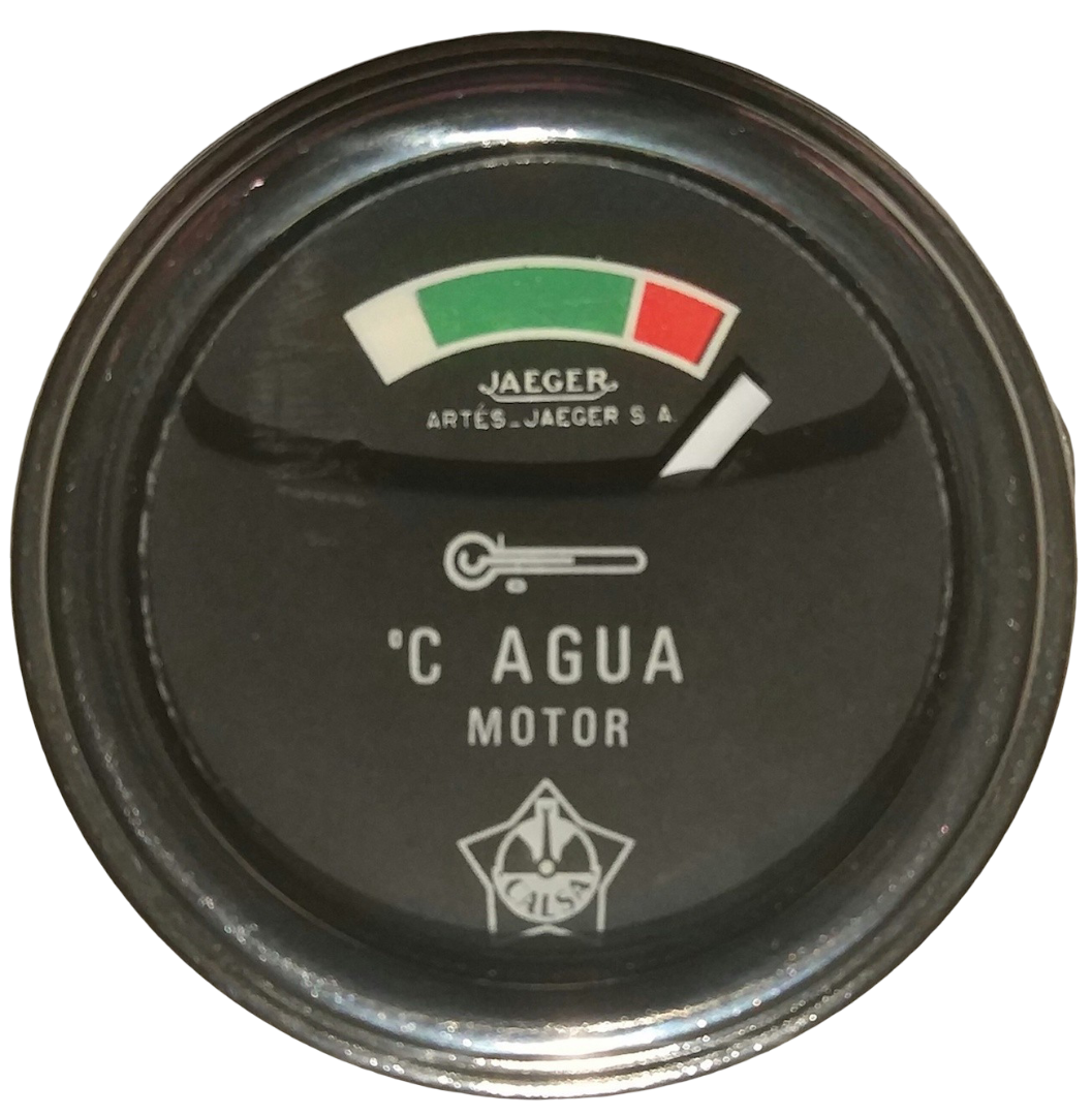 Reloj termómetro temperatura Jaeger 12v