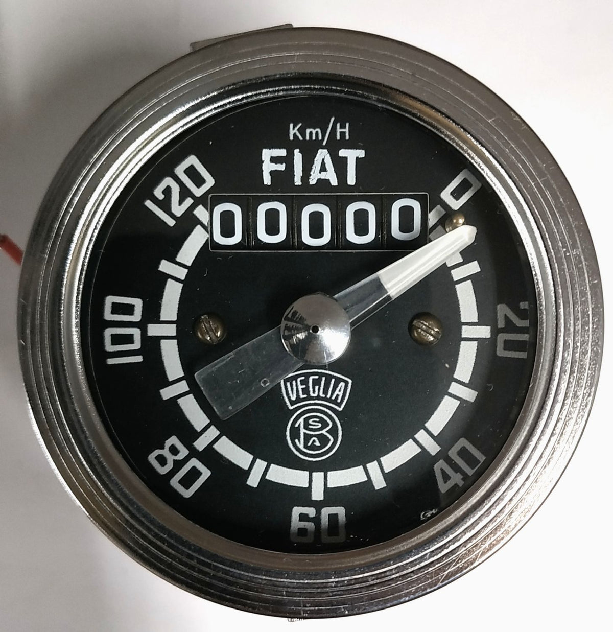 Tachometer/Kilometerzähler. Fiat Balilla, 60 mm Durchmesser