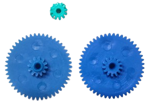 Set of 3 gears for Mercedes R107 W123 W126 85MPH Miles