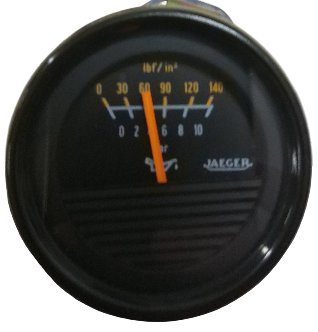 Manómetro. Reloj presión aceite Jaeger 10 bar