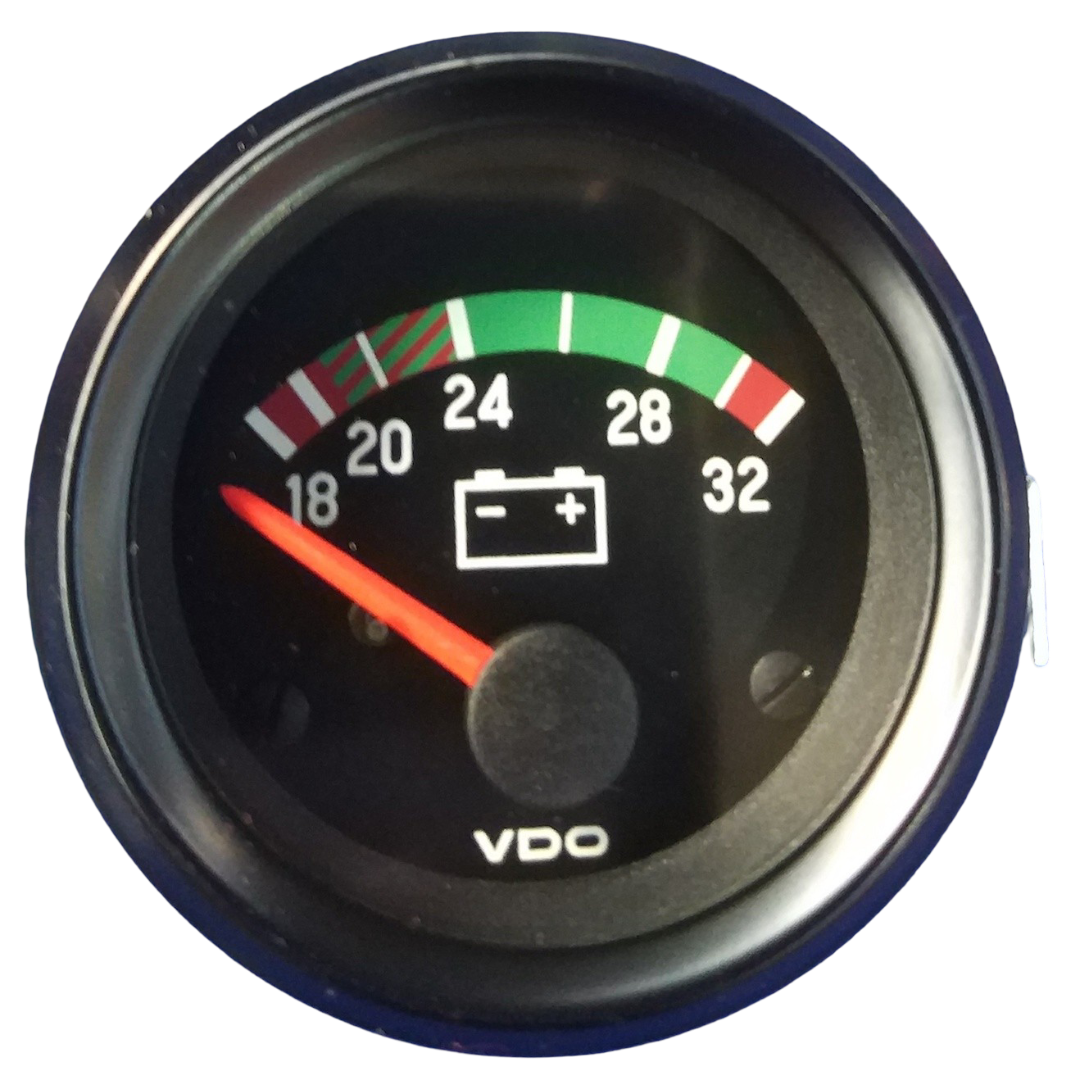VDO 52mm 24V Voltmeter