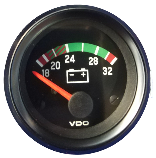 VDO 52mm 24V Voltmeter