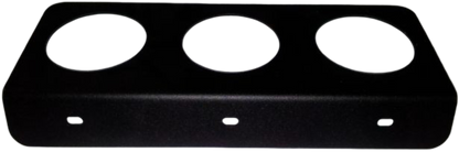 Soporte 3 relojes automóvil 52mm diámetro